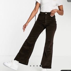 & Other Stories Corduroy High Waist Flare Pants